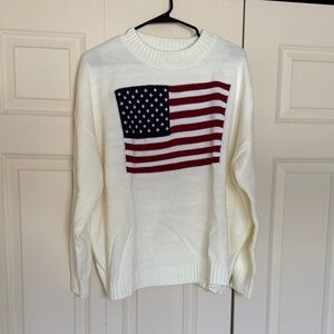 American Flag Sweater